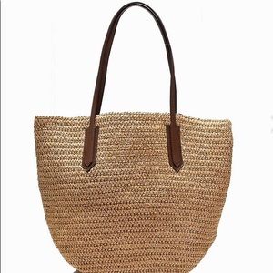 J. Crew Woven Tote
